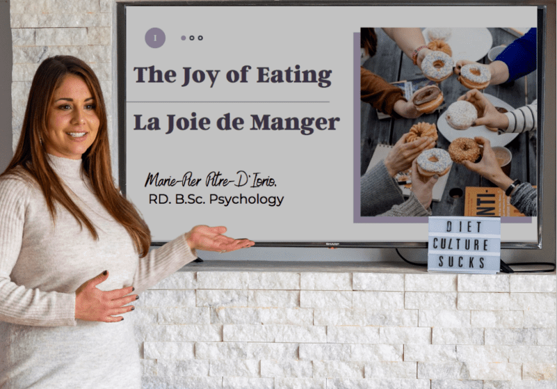 The Joy of eating | The Balanced Practice Inc | Ottawa, ON